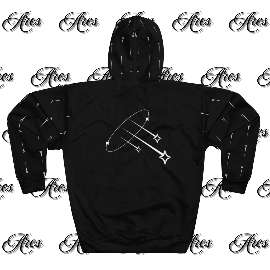 Hoodie STARS Black ARES Virtus